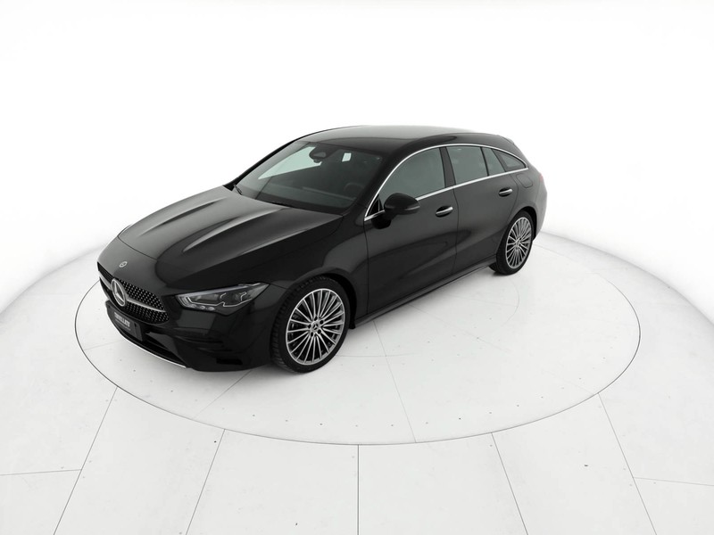 Mercedes CLA Shooting Brake  200 d amg line advanced plus auto diesel blu/azzurro