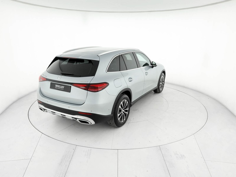 Mercedes GLC 200 d advanced 4matic auto ibrido argento