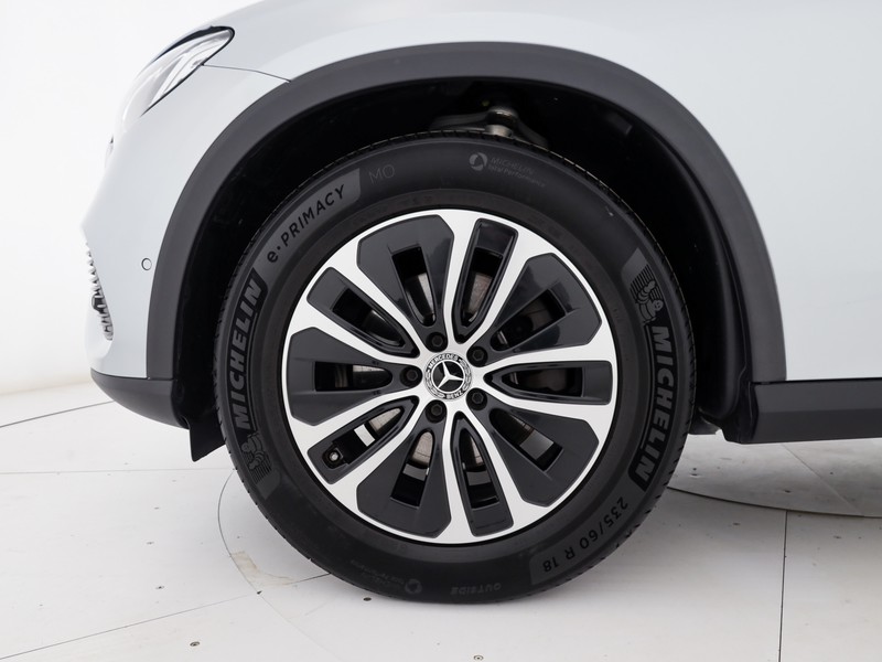 Mercedes GLC 200 d advanced 4matic auto ibrido argento