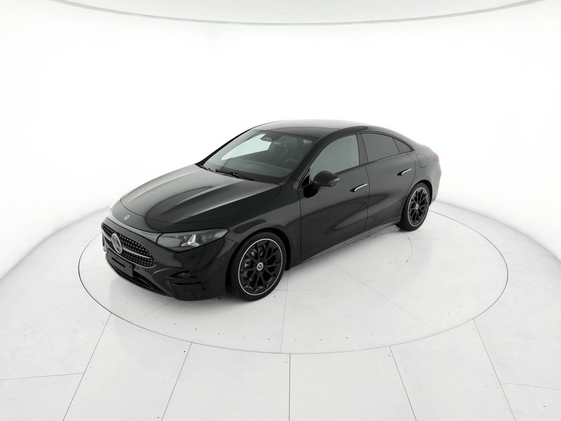 Mercedes CLA Coupè 180 amg line premium auto ibrido nero