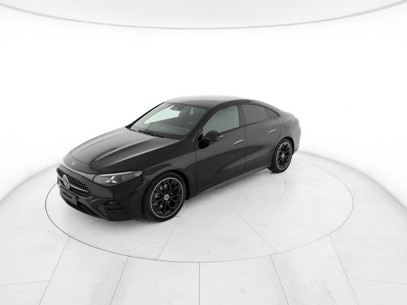 Mercedes CLA Coupè 180 amg line advanced plus auto ibrido nero