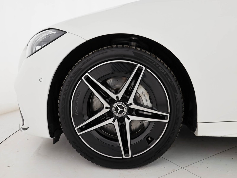 Mercedes Classe C Berlina 220 d mhev amg line advanced 4matic 197cv auto ibrido bianco
