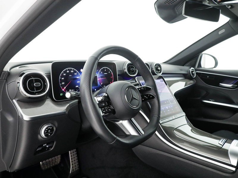Mercedes Classe C Berlina 220 d mhev amg line advanced 4matic 197cv auto ibrido bianco