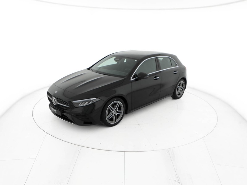 Mercedes Classe A 180 amg line advanced plus auto ibrido nero