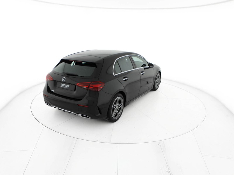 Mercedes Classe A 180 amg line advanced plus auto ibrido nero