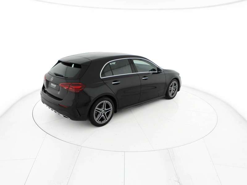 Mercedes Classe A 180 amg line advanced plus auto ibrido nero