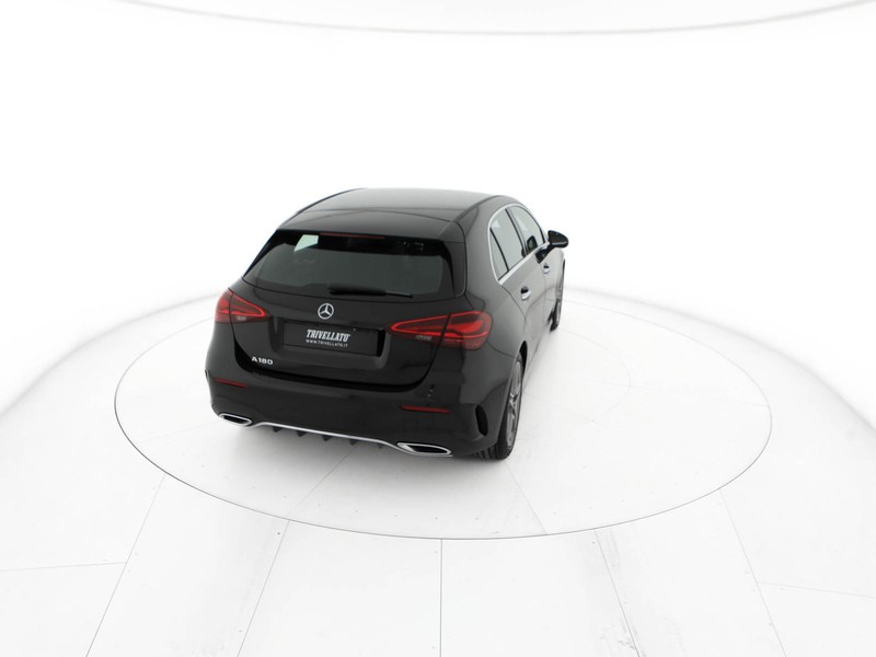Mercedes Classe A 180 amg line advanced plus auto ibrido nero