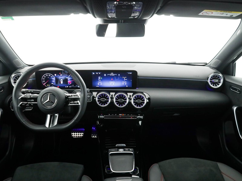 Mercedes Classe A 180 amg line advanced plus auto ibrido nero