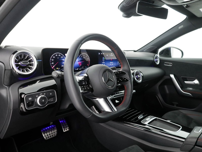 Mercedes Classe A 180 amg line advanced plus auto ibrido nero