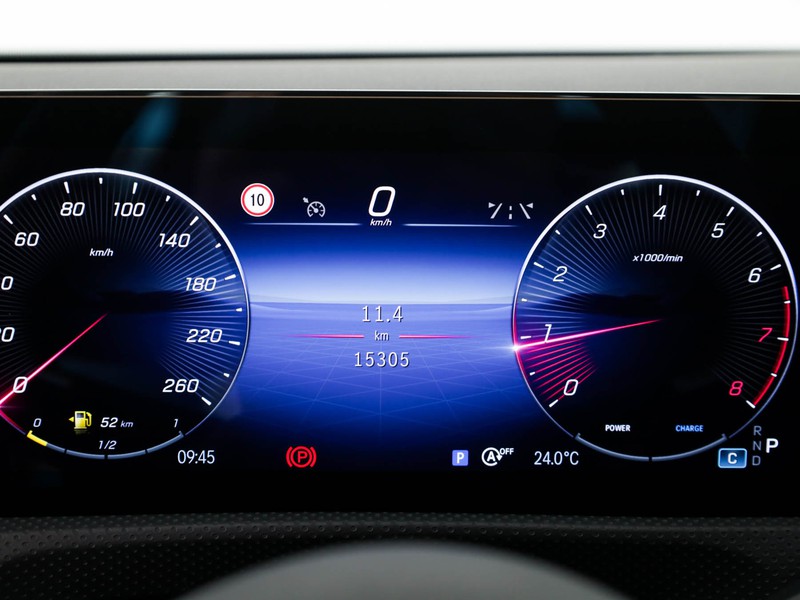 Mercedes Classe A 180 amg line advanced plus auto ibrido nero