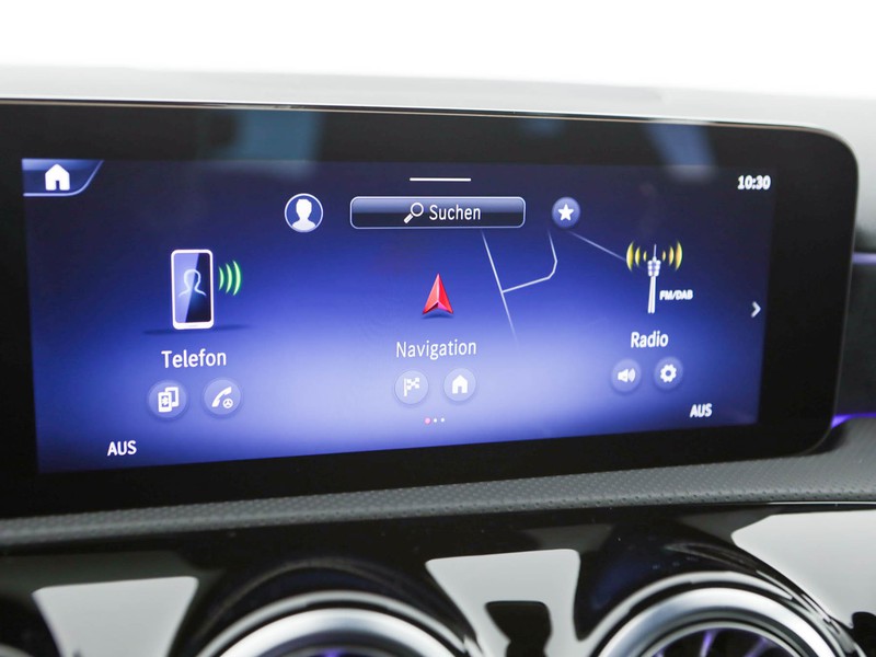 Mercedes Classe A 180 amg line advanced plus auto ibrido nero
