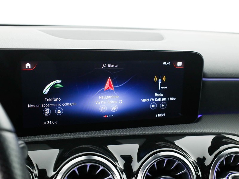 Mercedes Classe A 250 e phev (eq-power) premium auto ibrido nero