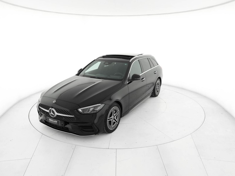 Mercedes Classe C SW sw 300 d mhev premium pro auto ibrido nero