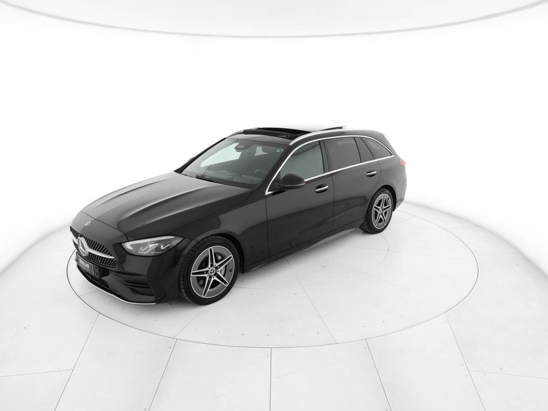 Mercedes Classe C SW sw 300 d mhev premium pro auto ibrido nero