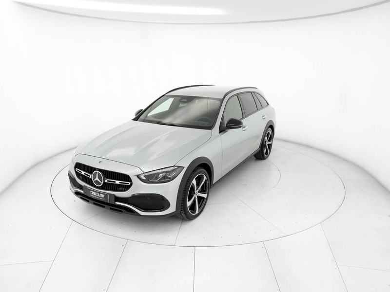 Mercedes Classe C SW sw all-terrain 220 d mhev premium plus 4matic auto ibrido argento