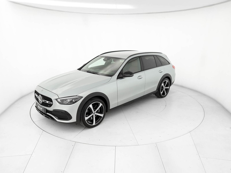 Mercedes Classe C SW sw all-terrain 220 d mhev premium plus 4matic auto ibrido argento
