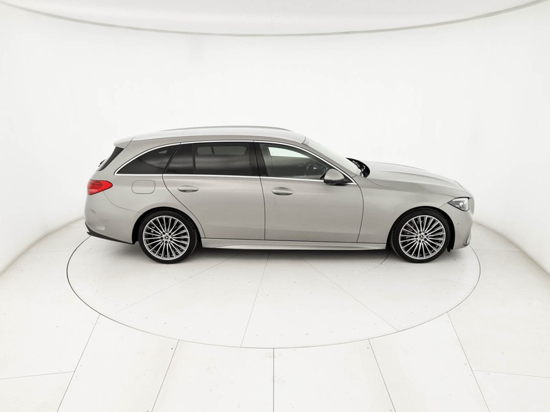 Mercedes Classe C SW sw 220 d mhev premium plus auto ibrido argento