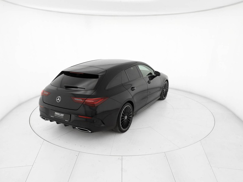 Mercedes CLA Shooting Brake  200 d amg line advanced plus auto diesel nero