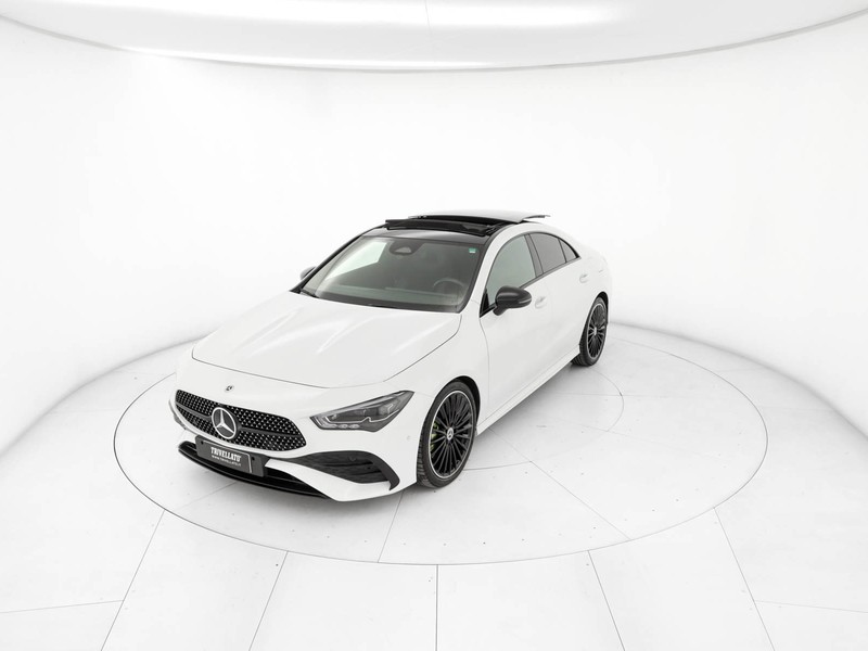 Mercedes CLA Coupè coupe 200 d amg line advanced plus auto diesel bianco