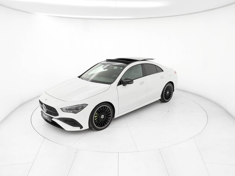 Mercedes CLA Coupè coupe 200 d amg line advanced plus auto diesel bianco