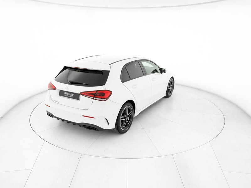 Mercedes Classe A 180 d premium auto diesel bianco