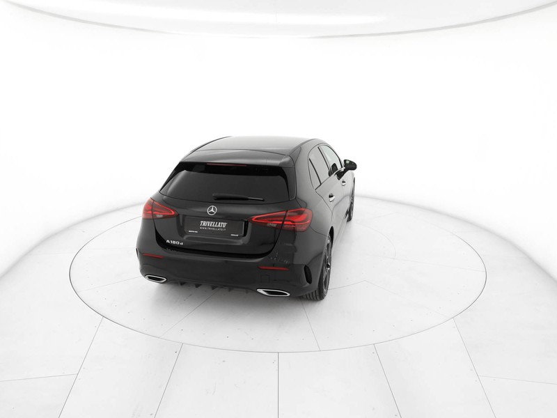 Mercedes Classe A A 180 d AMG Line Advanced Plus auto diesel nero