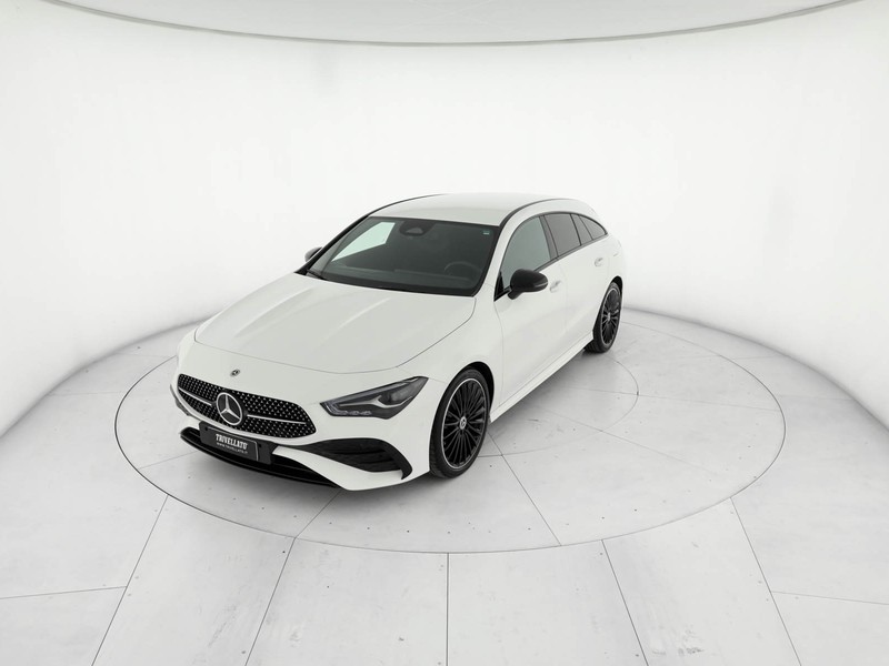 Mercedes CLA Shooting Brake  200 d amg line advanced plus auto diesel bianco