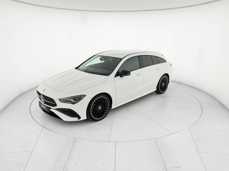 Mercedes CLA Shooting Brake  200 d amg line advanced plus auto diesel bianco