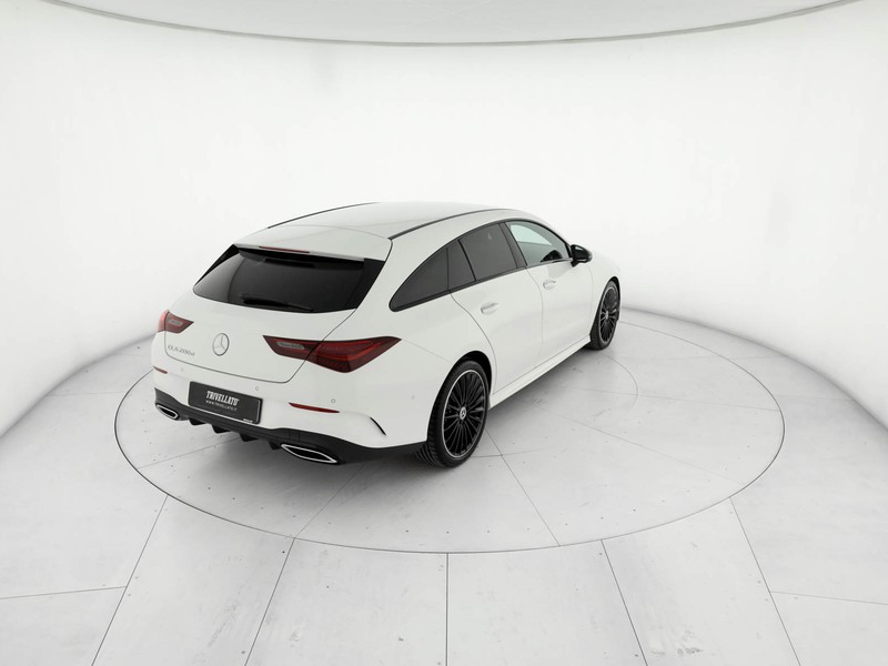 Mercedes CLA Shooting Brake  200 d amg line advanced plus auto diesel bianco