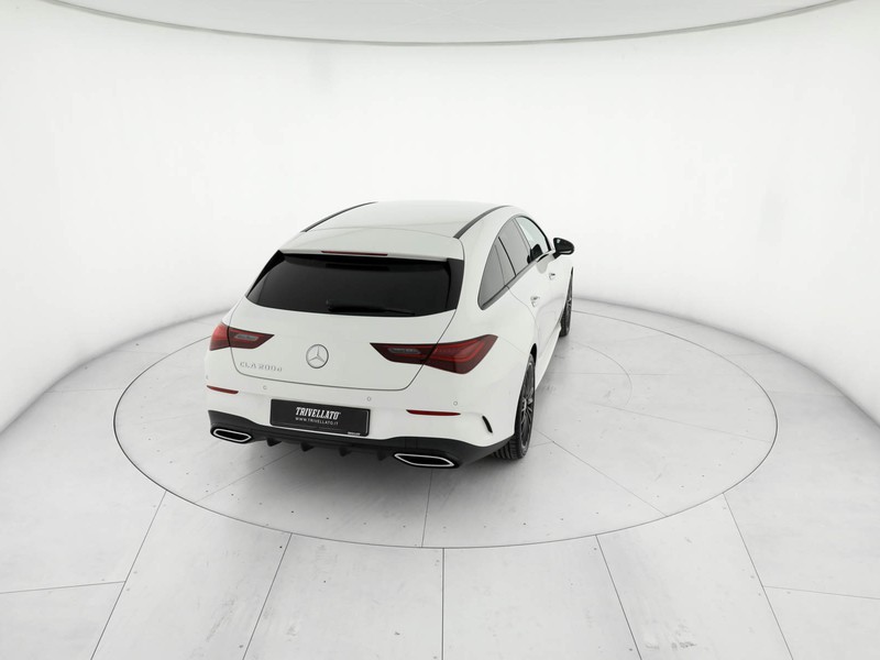 Mercedes CLA Shooting Brake  200 d amg line advanced plus auto diesel bianco