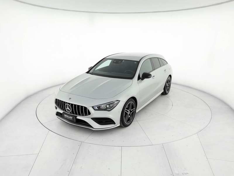 Mercedes CLA Shooting Brake  200 d premium auto diesel bianco