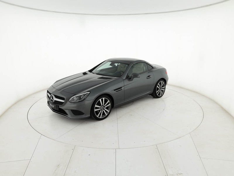 Mercedes SLC slc 180 sport auto benzina grigio