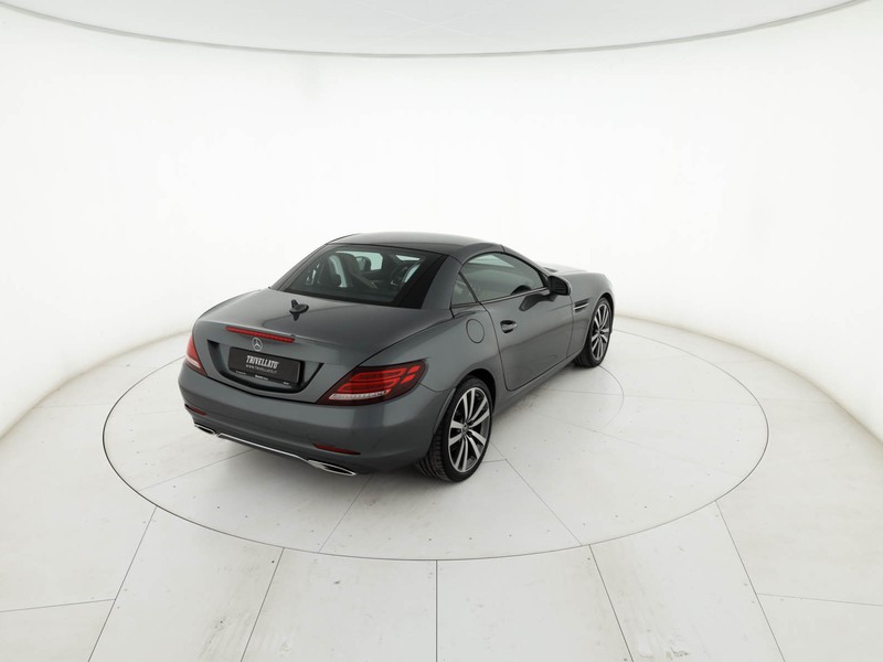 Mercedes SLC slc 180 sport auto benzina grigio
