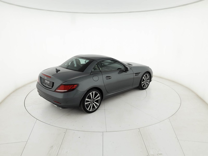 Mercedes SLC slc 180 sport auto benzina grigio