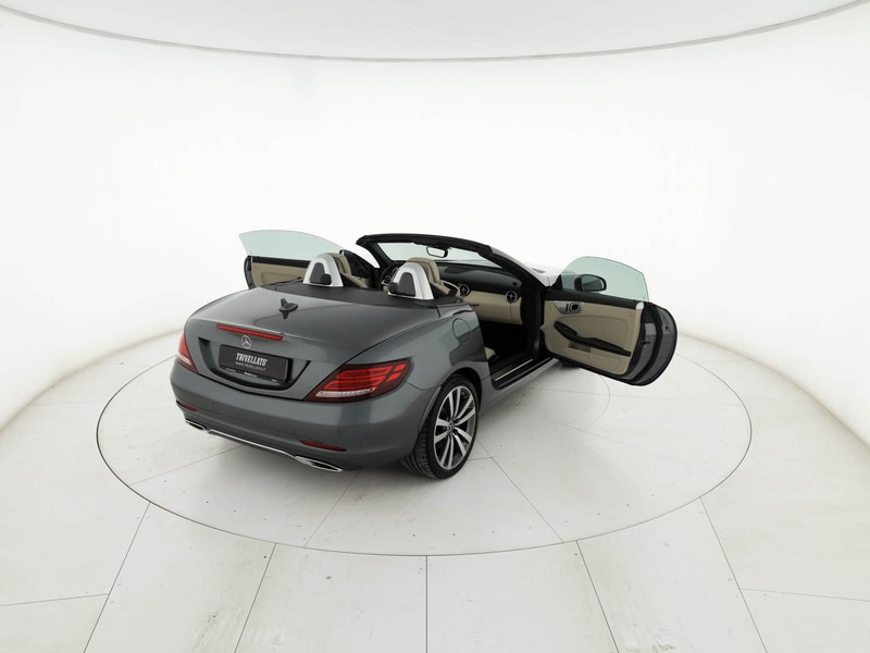 Mercedes SLC slc 180 sport auto benzina grigio