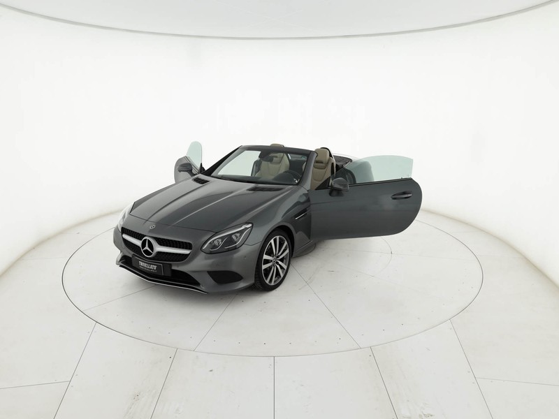 Mercedes SLC slc 180 sport auto benzina grigio