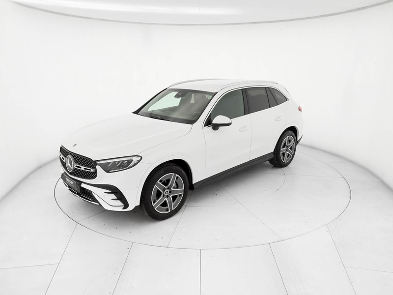 Mercedes GLC 220 d amg line advanced 4matic auto ibrido bianco