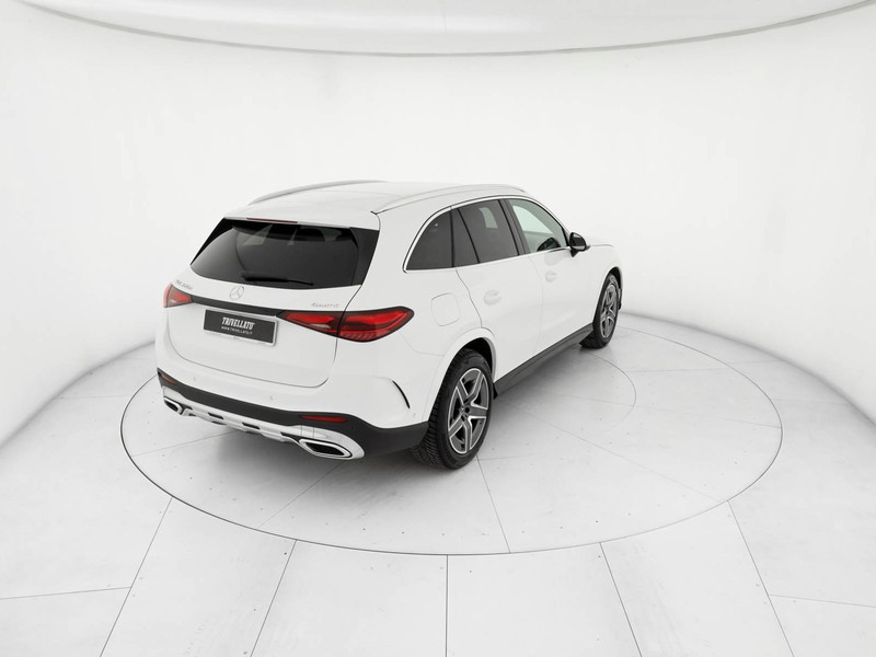 Mercedes GLC 220 d amg line advanced 4matic auto ibrido bianco