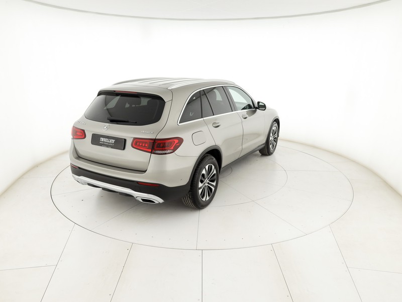 Mercedes GLC 220 d sport 4matic auto diesel argento