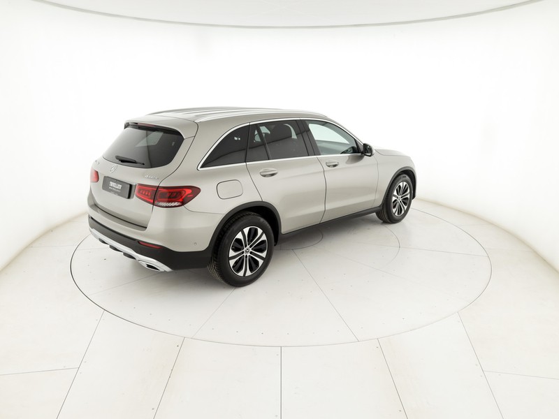 Mercedes GLC 220 d sport 4matic auto diesel argento