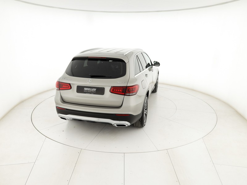Mercedes GLC 220 d sport 4matic auto diesel argento