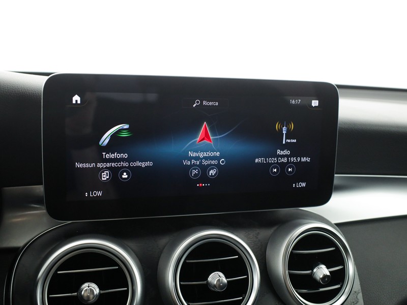 Mercedes GLC 220 d sport 4matic auto diesel argento