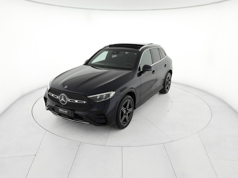Mercedes GLC 220 d amg line advanced 4matic auto ibrido blu/azzurro