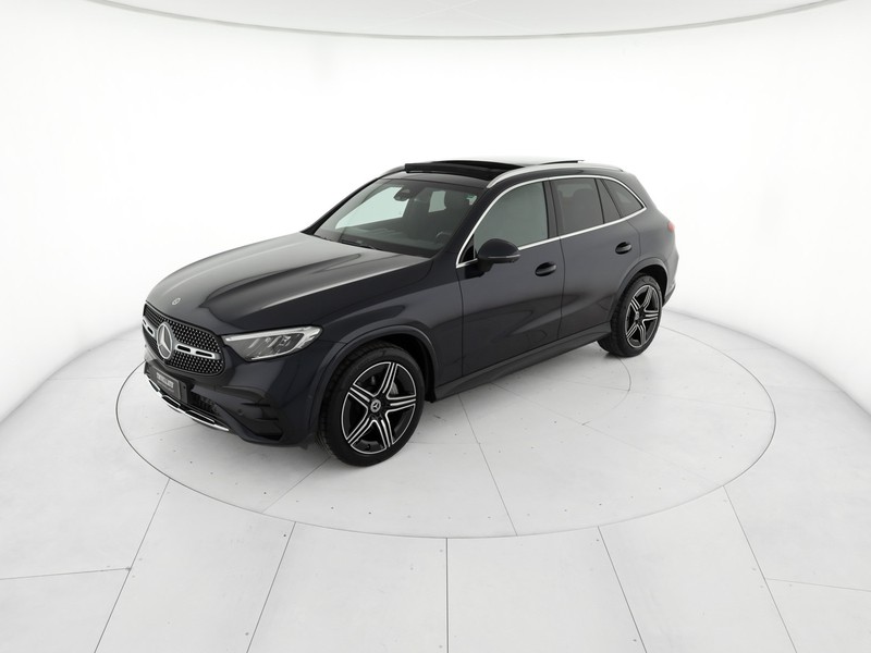 Mercedes GLC 220 d amg line advanced 4matic auto ibrido blu/azzurro