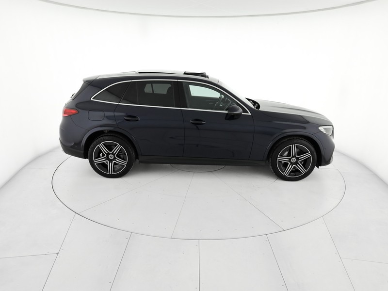 Mercedes GLC 220 d amg line advanced 4matic auto ibrido blu/azzurro