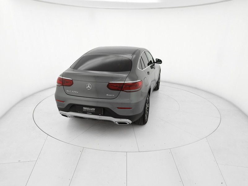 Mercedes GLC Coupè coupe 220 d sport 4matic auto diesel grigio