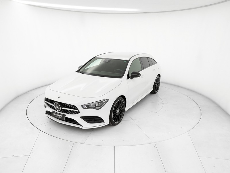 Mercedes CLA Shooting Brake  200 d premium auto diesel bianco