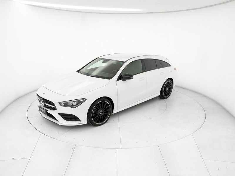 Mercedes CLA Shooting Brake  200 d premium auto diesel bianco