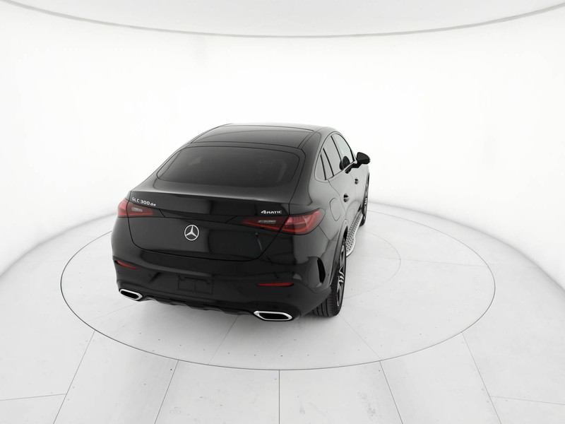 Mercedes GLC Coupè coupe 300 de phev amg line advanced tech 4matic auto ibrido nero