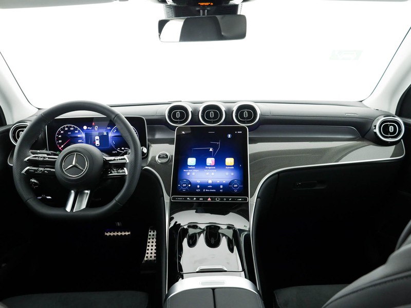 Mercedes GLC Coupè coupe 300 de phev amg line advanced tech 4matic auto ibrido nero